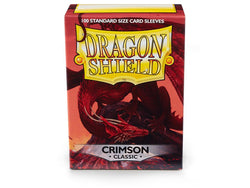 Dragon Shield Classic Sleeve - Crimson ‘Arteris’ 100ct