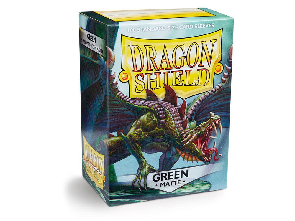 Dragon Shield Matte Sleeve - Green 100ct