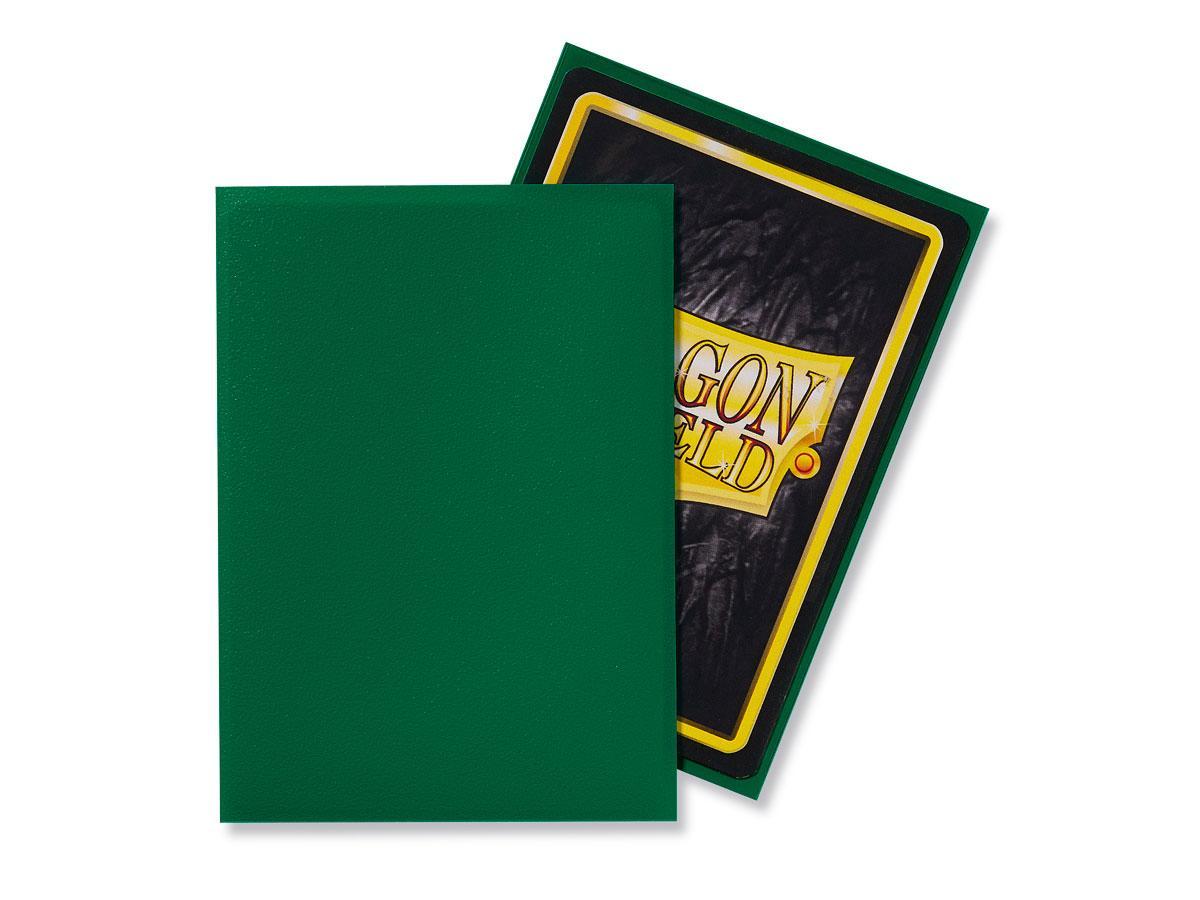 Dragon Shield Matte Sleeve - Green 100ct