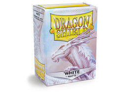 Dragon Shield Matte Sleeve - White 100ct