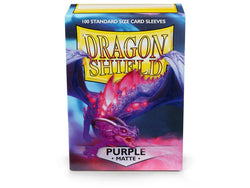 Dragon Shield Matte Sleeve - Purple 100ct