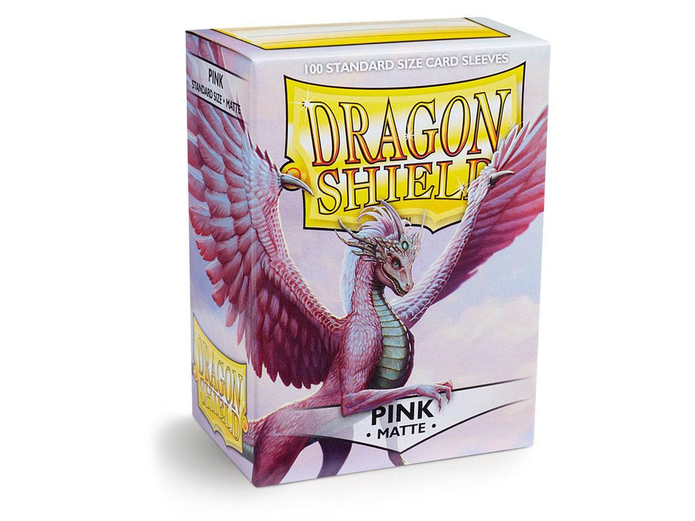 Dragon Shield Matte Sleeve - Pink 100ct