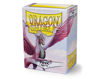 Dragon Shield Matte Sleeve - Pink 100ct