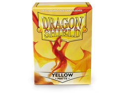 Dragon Shield Matte Sleeve - Yellow 100ct