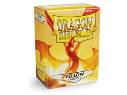 Dragon Shield Matte Sleeve - Yellow 100ct