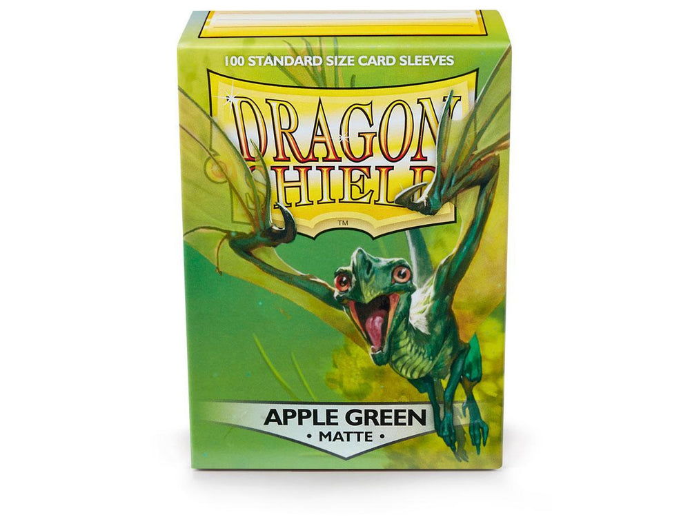 Dragon Shield Matte Sleeve - Apple Green 100ct