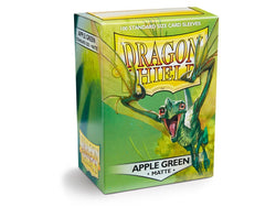 Dragon Shield Matte Sleeve - Apple Green 100ct