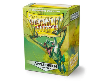 Dragon Shield Matte Sleeve - Apple Green 100ct