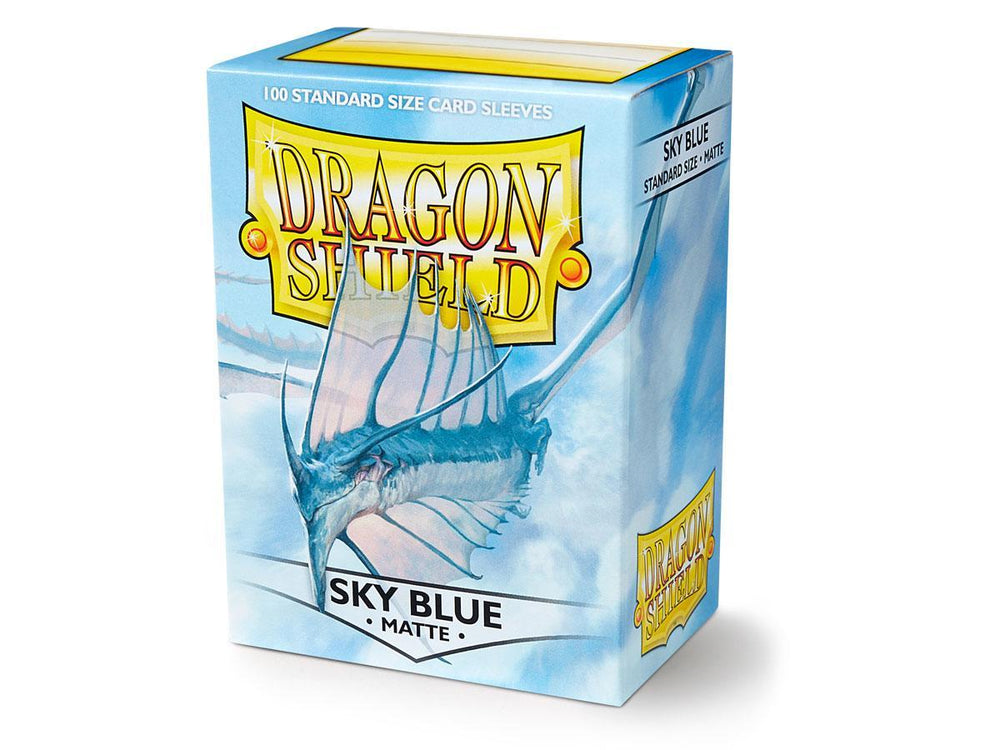 Dragon Shield Matte Sleeve - Sky Blue 100ct