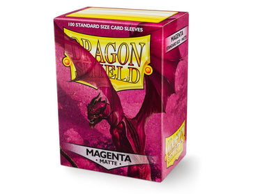 Dragon Shield Matte Sleeve - Magenta 100ct
