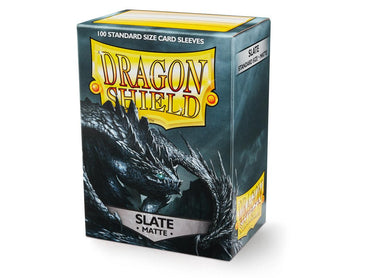 Dragon Shield Matte Sleeve - Slate 100ct