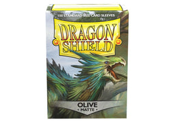 Dragon Shield Matte Sleeve - Olive 100ct