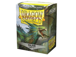 Dragon Shield Matte Sleeve - Olive 100ct