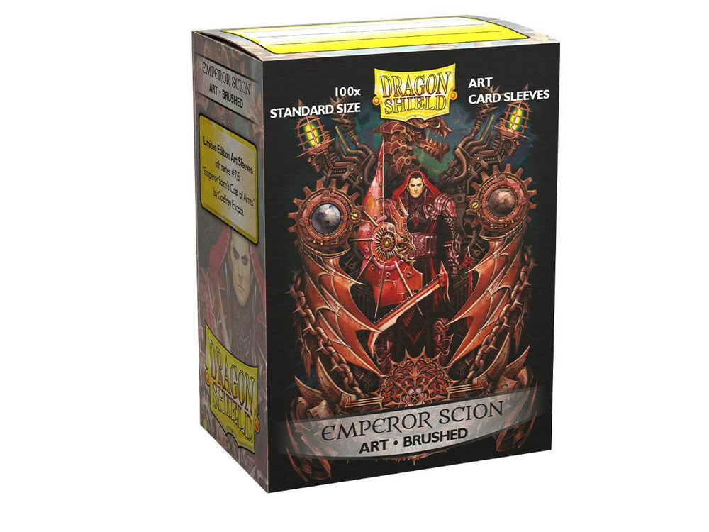 Dragon Shield Brushed Art Sleeve - ‘Emperor Scion’ 100ct