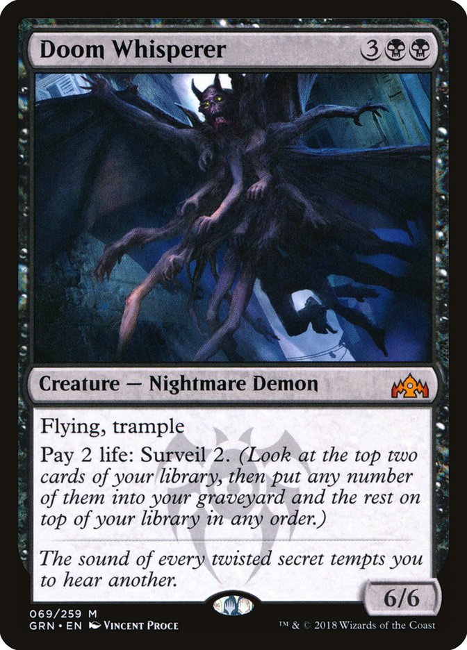 Doom Whisperer [Guilds of Ravnica] | Oasis Games Chile