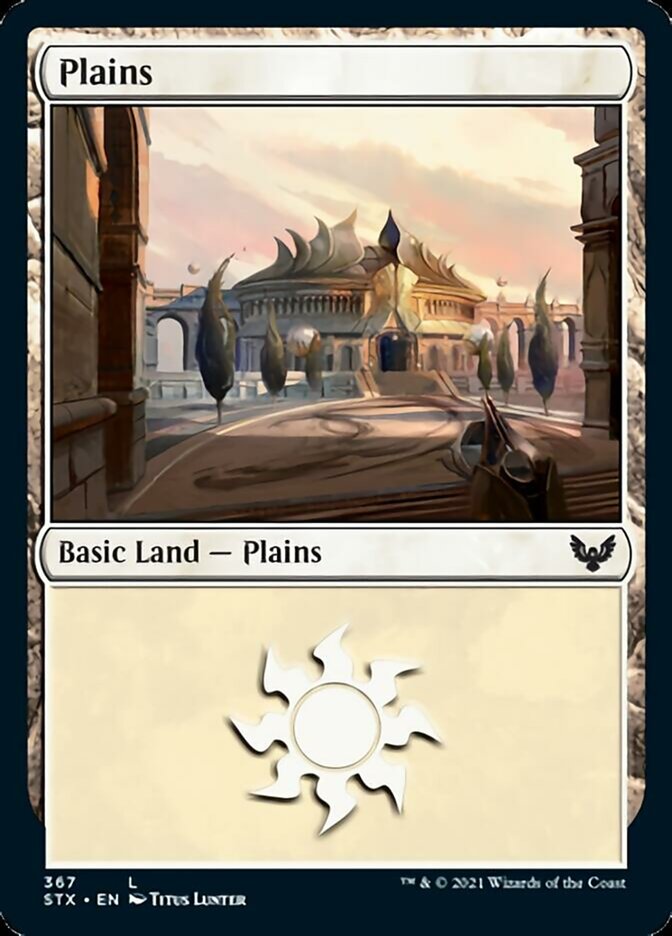 Plains (#367) [Strixhaven: School of Mages]