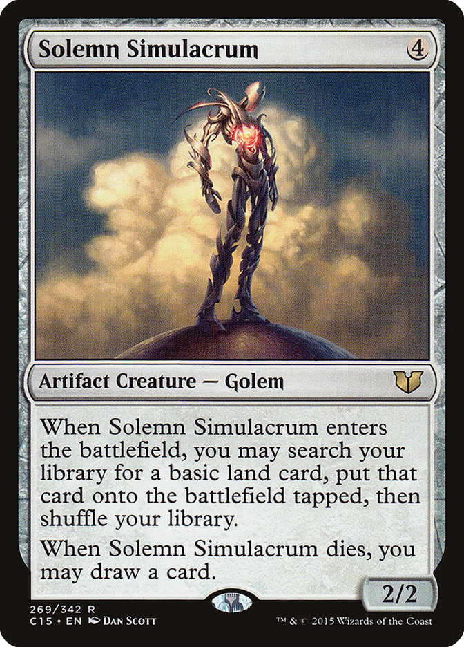 Solemn Simulacrum [Commander 2015] | Oasis Games Chile