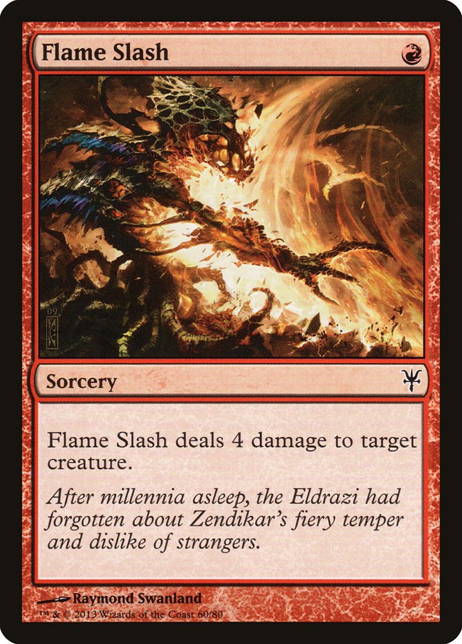 Flame Slash [Duel Decks: Sorin vs. Tibalt] | Oasis Games Chile