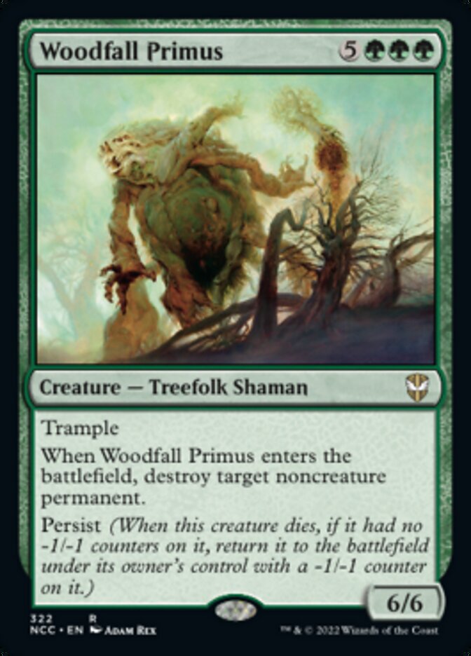 Woodfall Primus [Streets of New Capenna Commander]