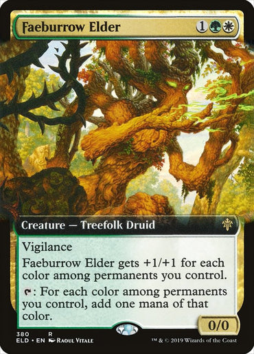 Faeburrow Elder (Extended) [Throne of Eldraine]