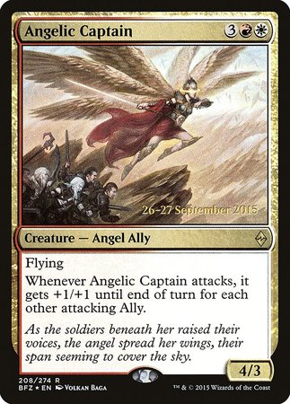 Angelic Captain [Battle for Zendikar Promos]