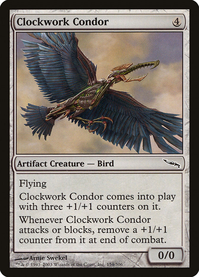 Clockwork Condor [Mirrodin] | Oasis Games Chile