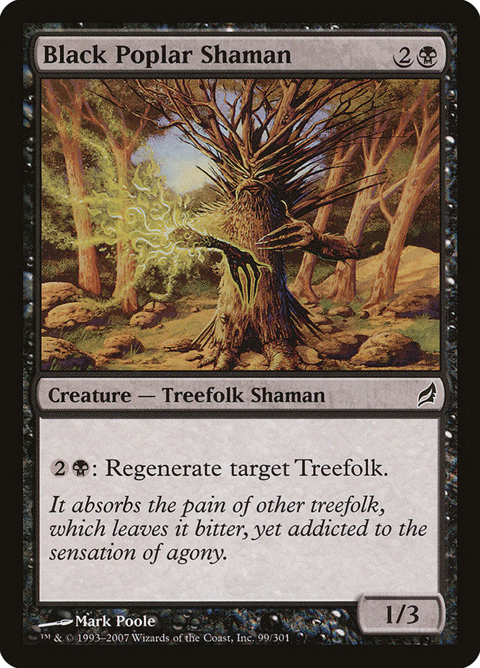 Black Poplar Shaman [Lorwyn] | Oasis Games Chile