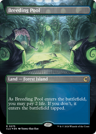Breeding Pool (Borderless) [Ravnica: Clue Edition]