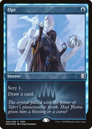 Opt (FNM Promo) [Dominaria Promos]