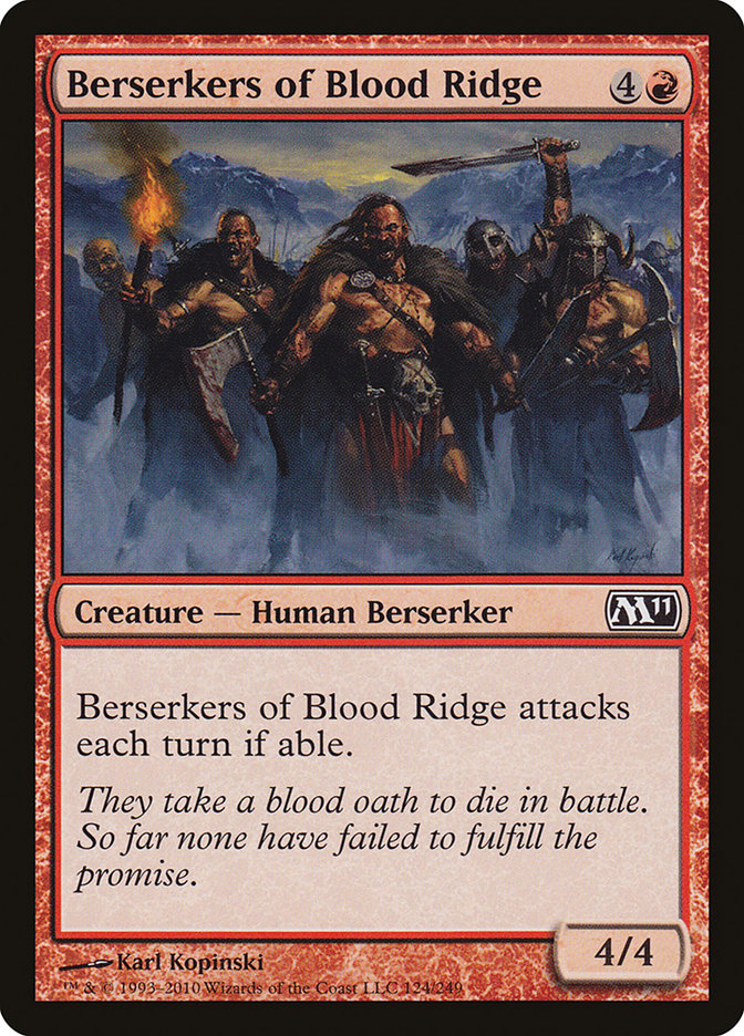 Berserkers of Blood Ridge [Magic 2011] | Oasis Games Chile