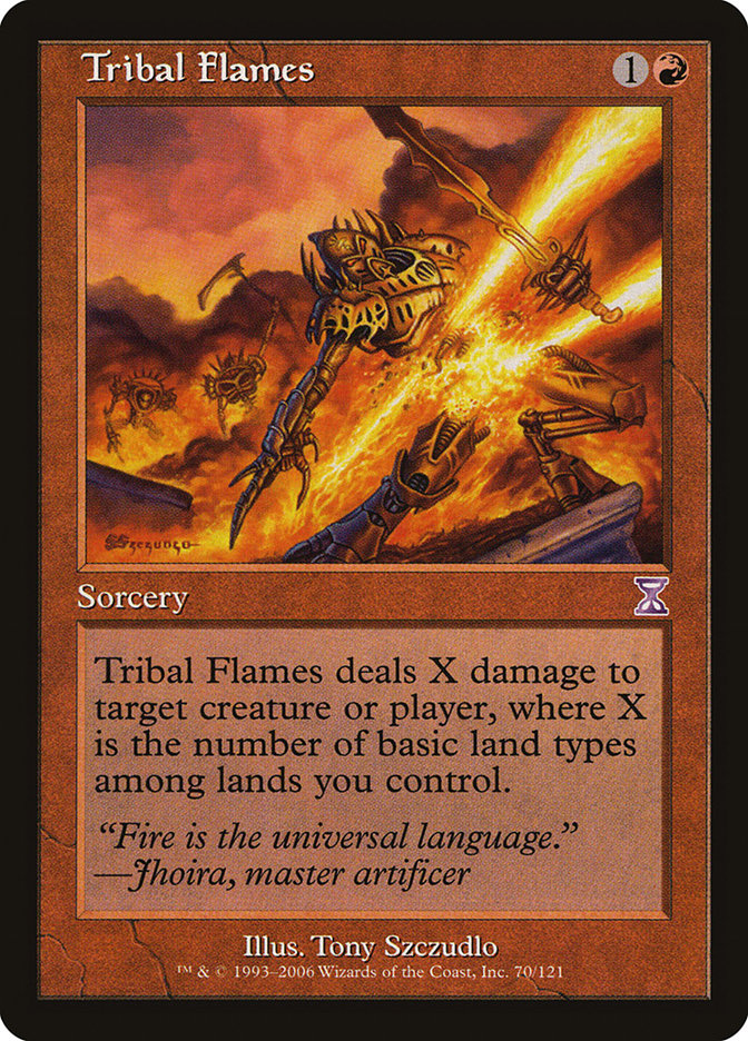 Tribal Flames [Time Spiral Timeshifted] | Oasis Games Chile