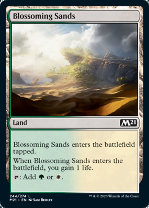 Blossoming Sands [Core Set 2021]