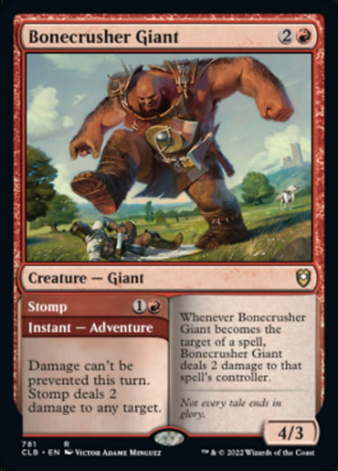 Bonecrusher Giant // Stomp [Commander Legends: Battle for Baldur's Gate]