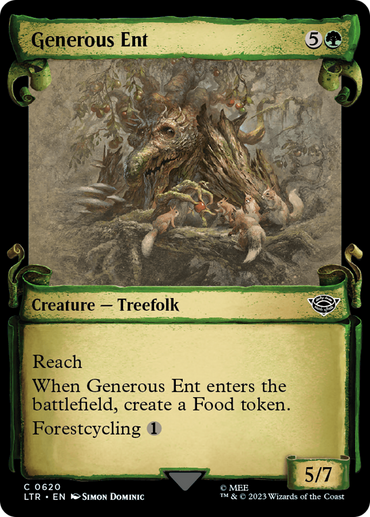 Generous Ent [The Lord of the Rings: Tales of Middle-Earth Showcase Scrolls]