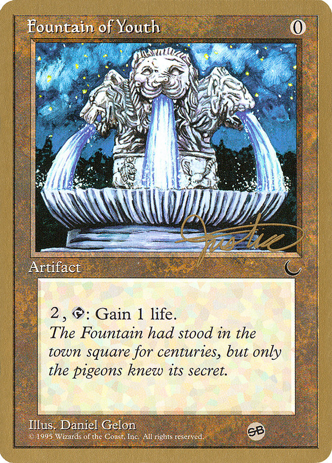Fountain of Youth (Mark Justice) (SB) [Pro Tour Collector Set]