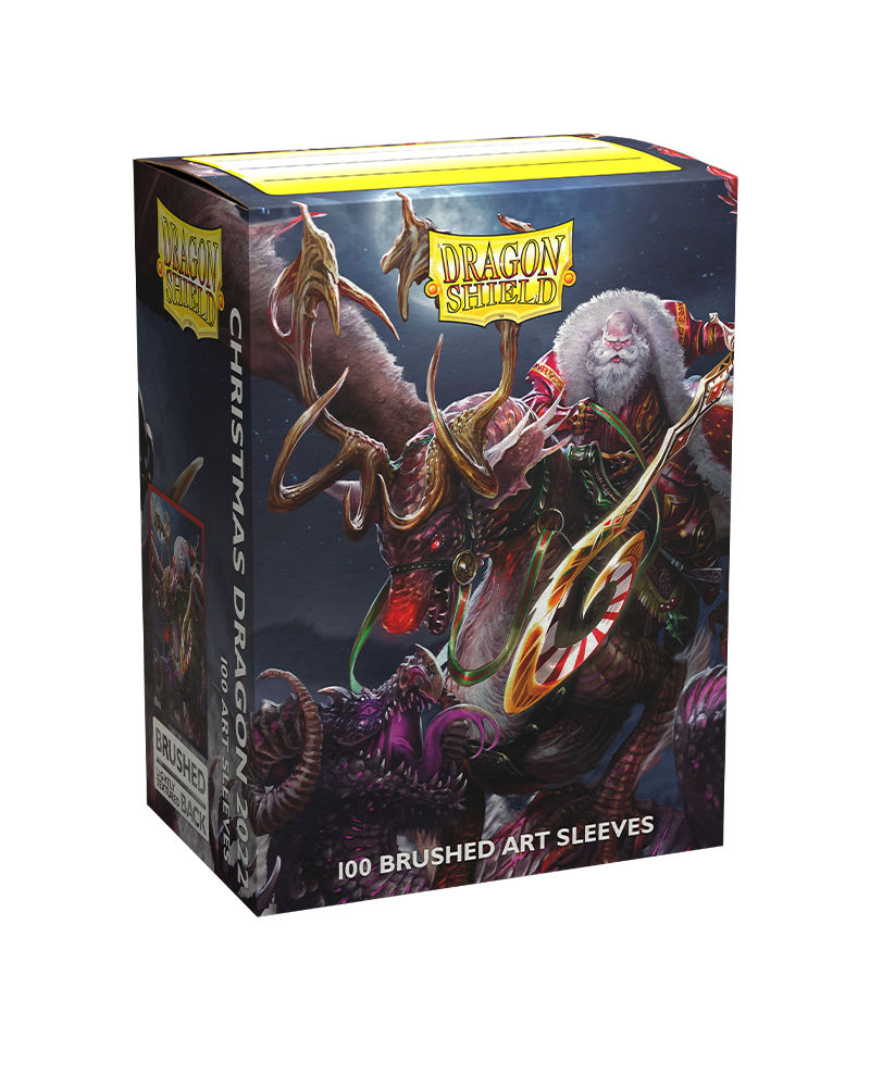 Dragon Shield Brushed Art Sleeve - ‘Christmas 2022’ 100ct