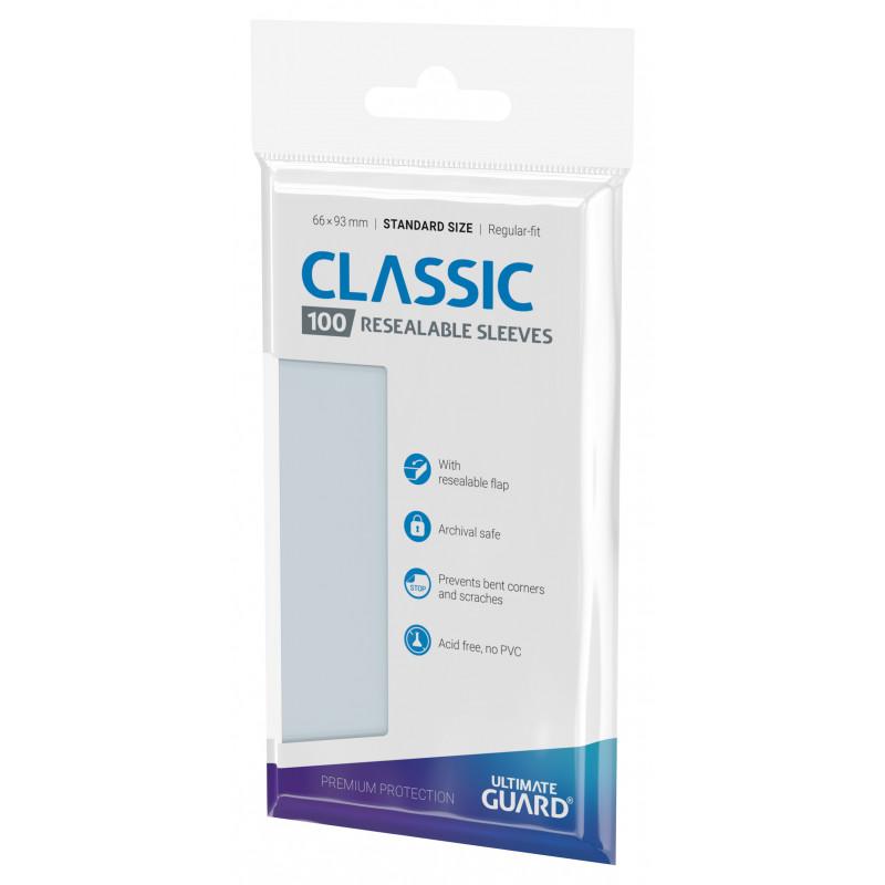 Classic Sleeves Resealable - Standard Size 100ct