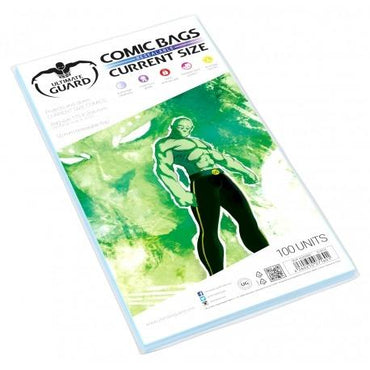 Comic Bags Resealable Current Size