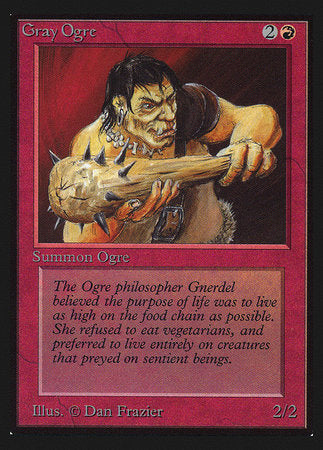 Gray Ogre (IE) [Intl. Collectorsâ€™ Edition]