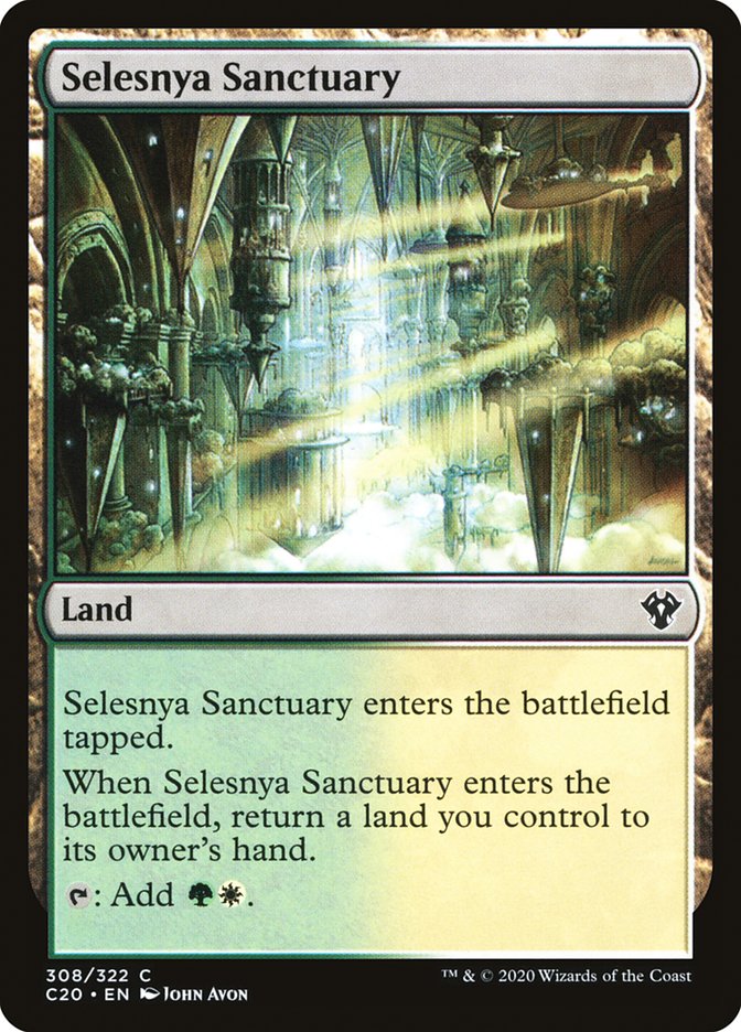 Selesnya Sanctuary [Commander 2020]