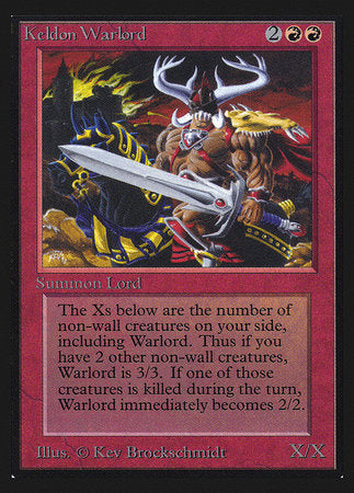 Keldon Warlord (IE) [Intl. Collectorsâ€™ Edition]