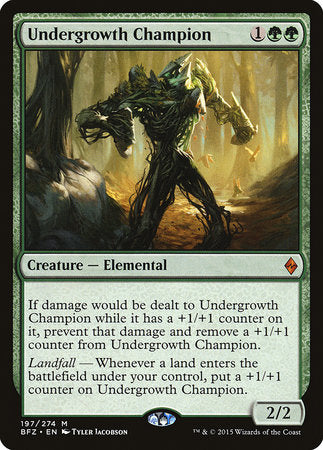 Undergrowth Champion [Battle for Zendikar]