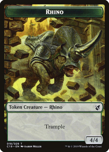 Rhino [Commander 2019 Tokens]