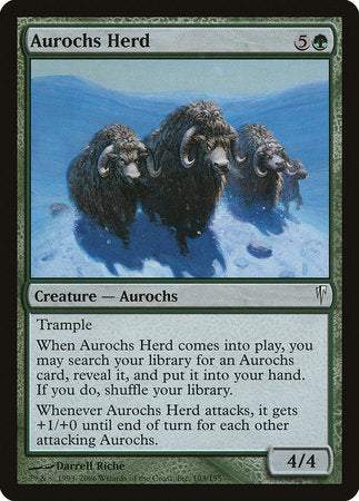 Aurochs Herd [Coldsnap]