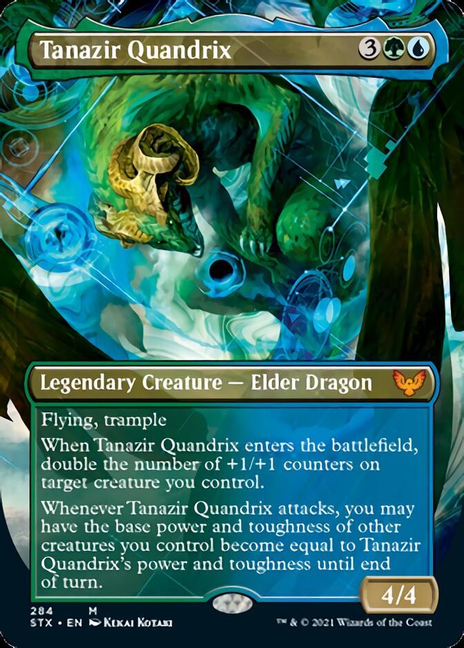 JAPANESE Tanazir Quandrix (Extended) [Strixhaven: School of Mages]