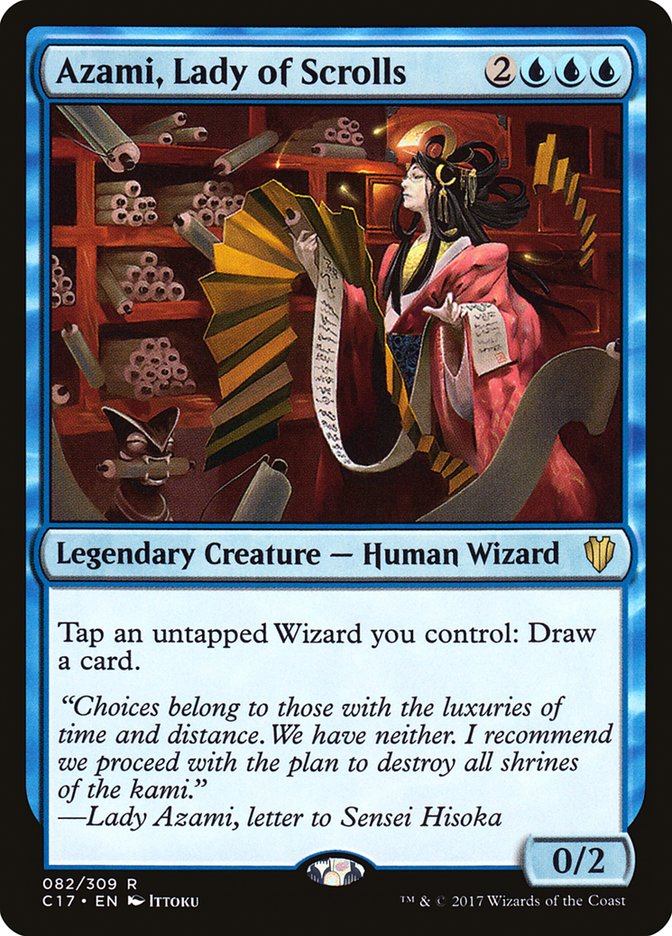 Azami, Lady of Scrolls [Commander 2017] | Oasis Games Chile