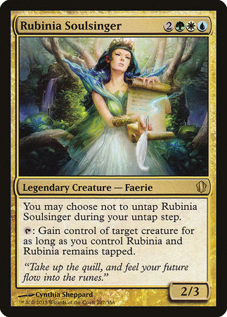 Rubinia Soulsinger [Commander 2013]