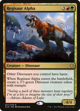Regisaur Alpha [Promo Pack]