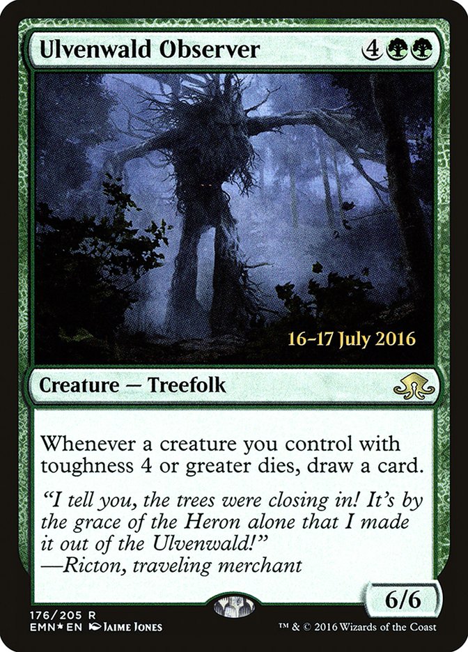 Ulvenwald Observer  [Eldritch Moon Prerelease Promos] | Oasis Games Chile