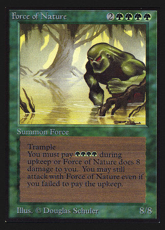 Force of Nature (IE) [Intl. Collectorsâ€™ Edition]